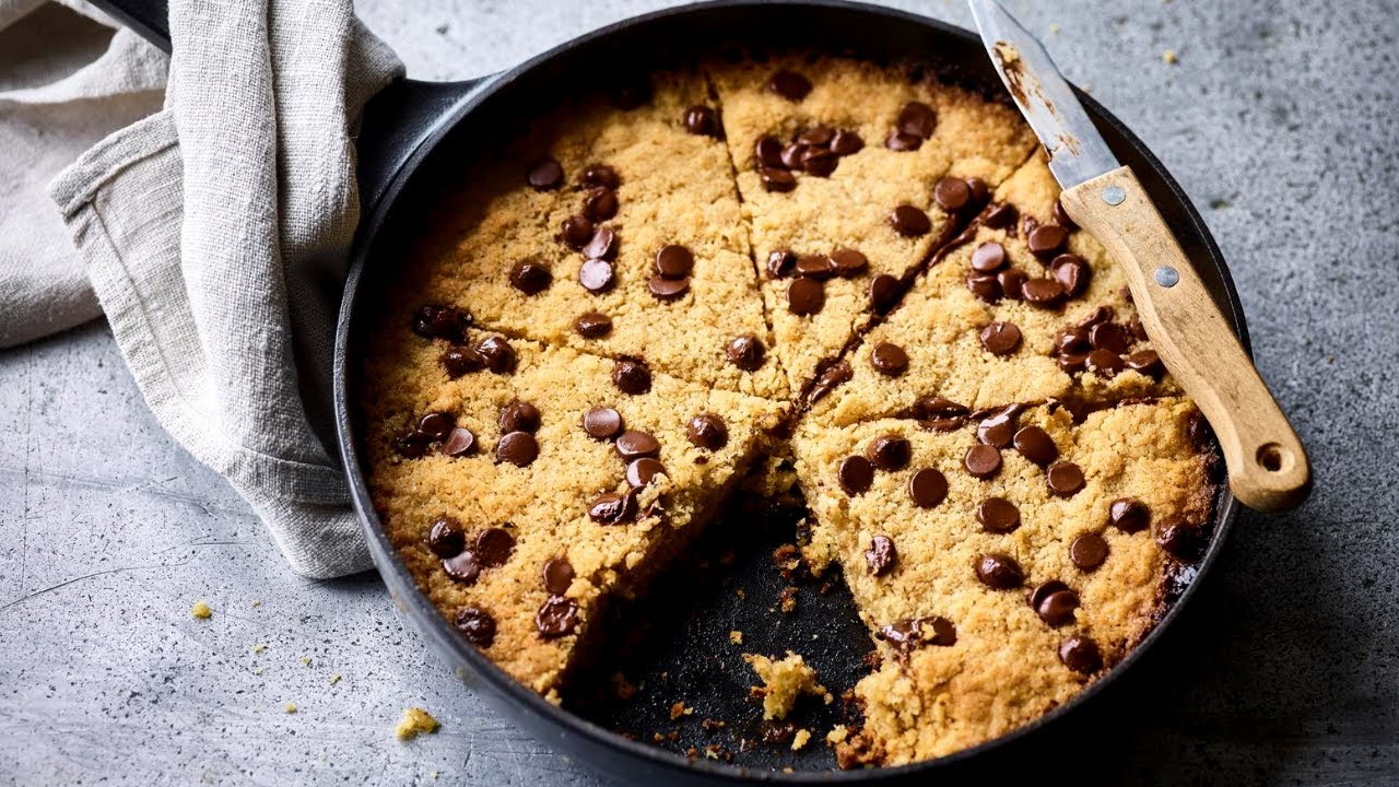 Cookie de Frigideira Simples e F&aacute;cil 🥰