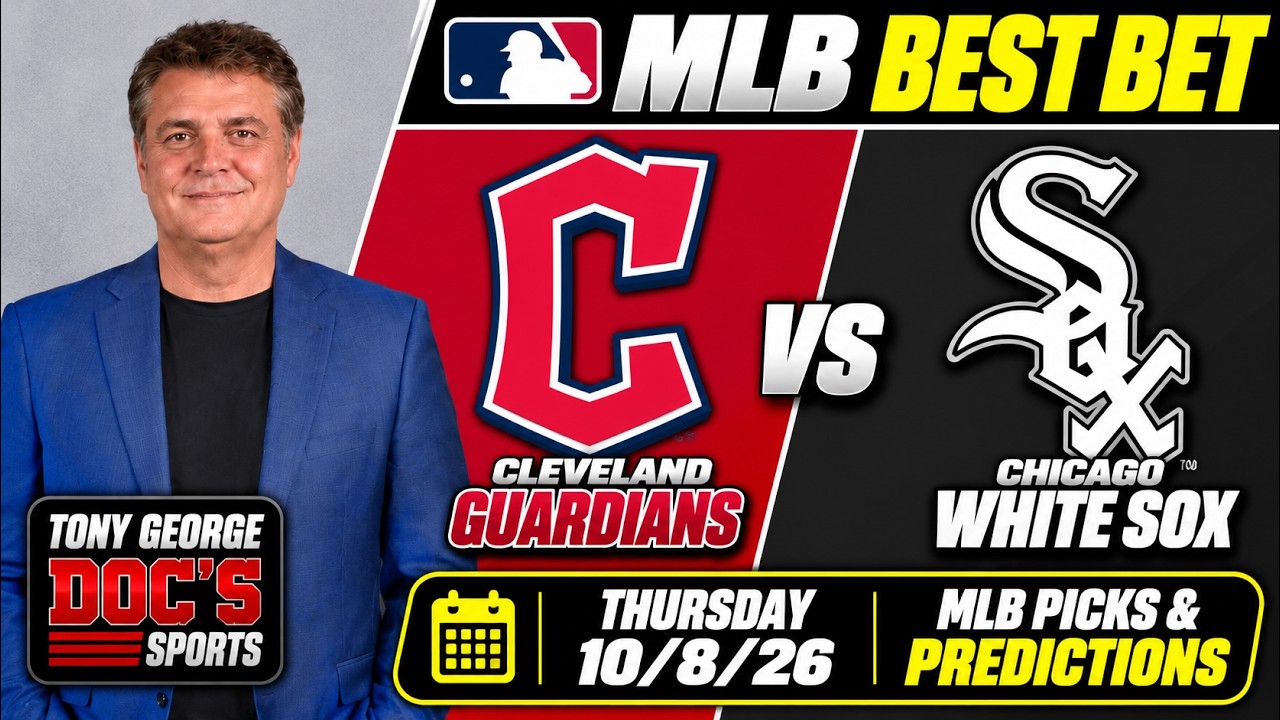 MLB Picks and Predictions - Cleveland Guardians vs Chicago White Sox, 10/8/26 Free Best Bets & Odds