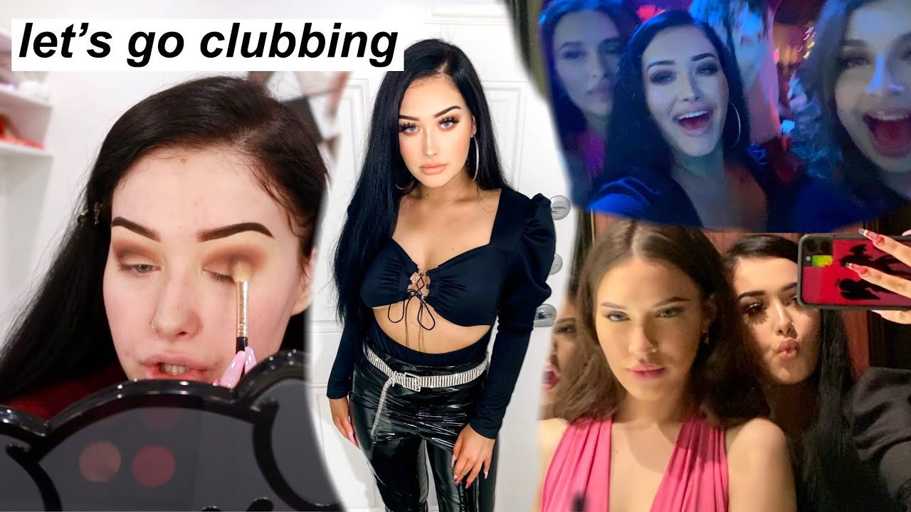 my friends forced me to go to the club... so im taking you with + GRWM