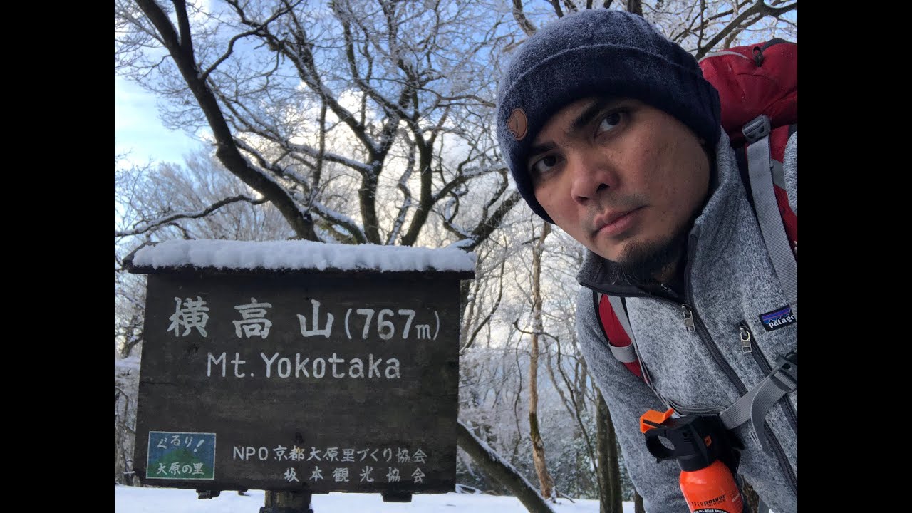 Winter Solo Hike in Kyoto Trail (Kitayama-Higashiyama) | Snowy Mountain, Bird Chirps & Nature Sounds