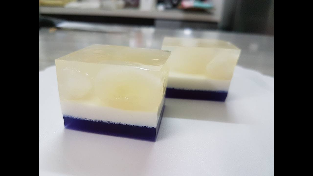 Longan Jelly Cake (3 layers Jelly Cake)