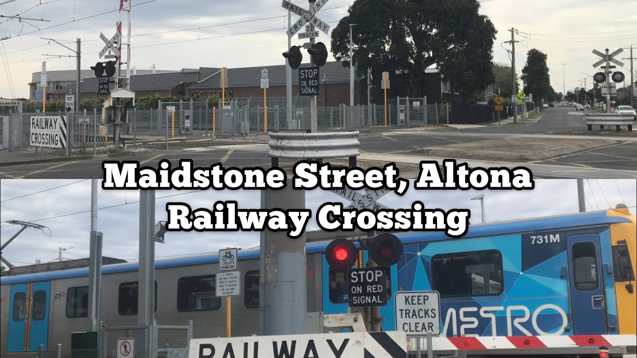 Maidstone Street, Altona - Railway Crossing