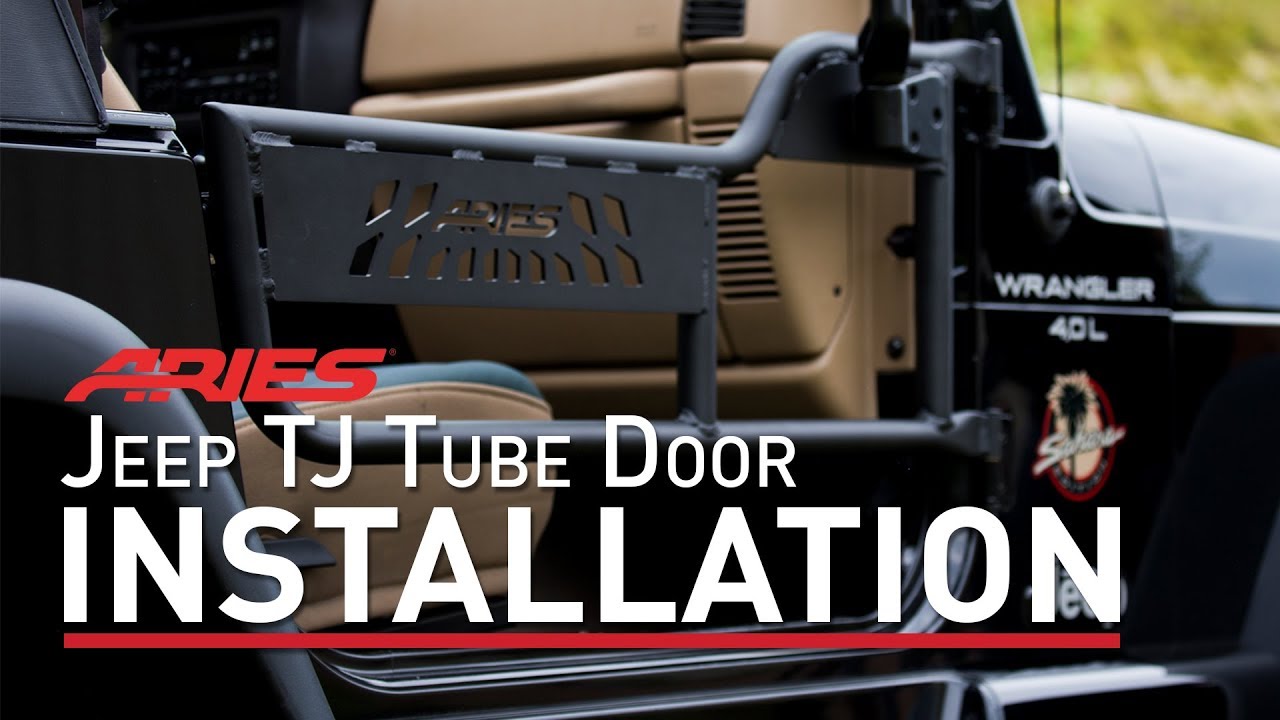 Installing Jeep Tube Doors on Wrangler TJ | #1500100
