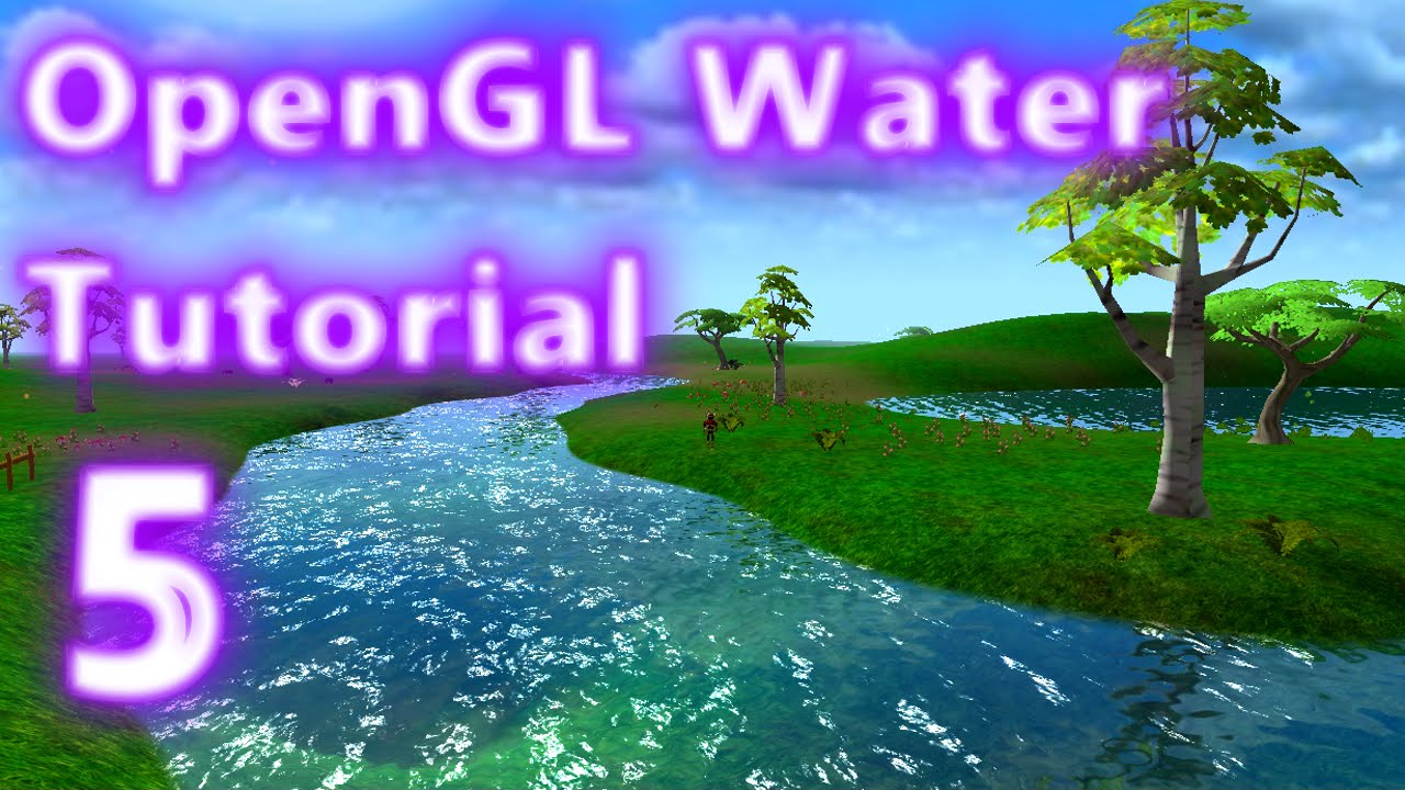 OpenGL Water Tutorial 5: DuDv Maps