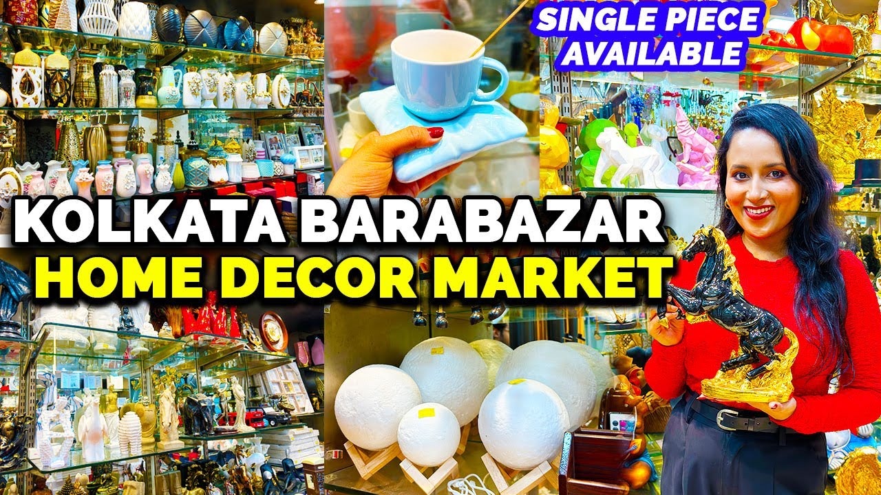 Barabazar Home Decor Market | Home Decor Items in Barabazar | Gift Wholesale Market in Kolkata