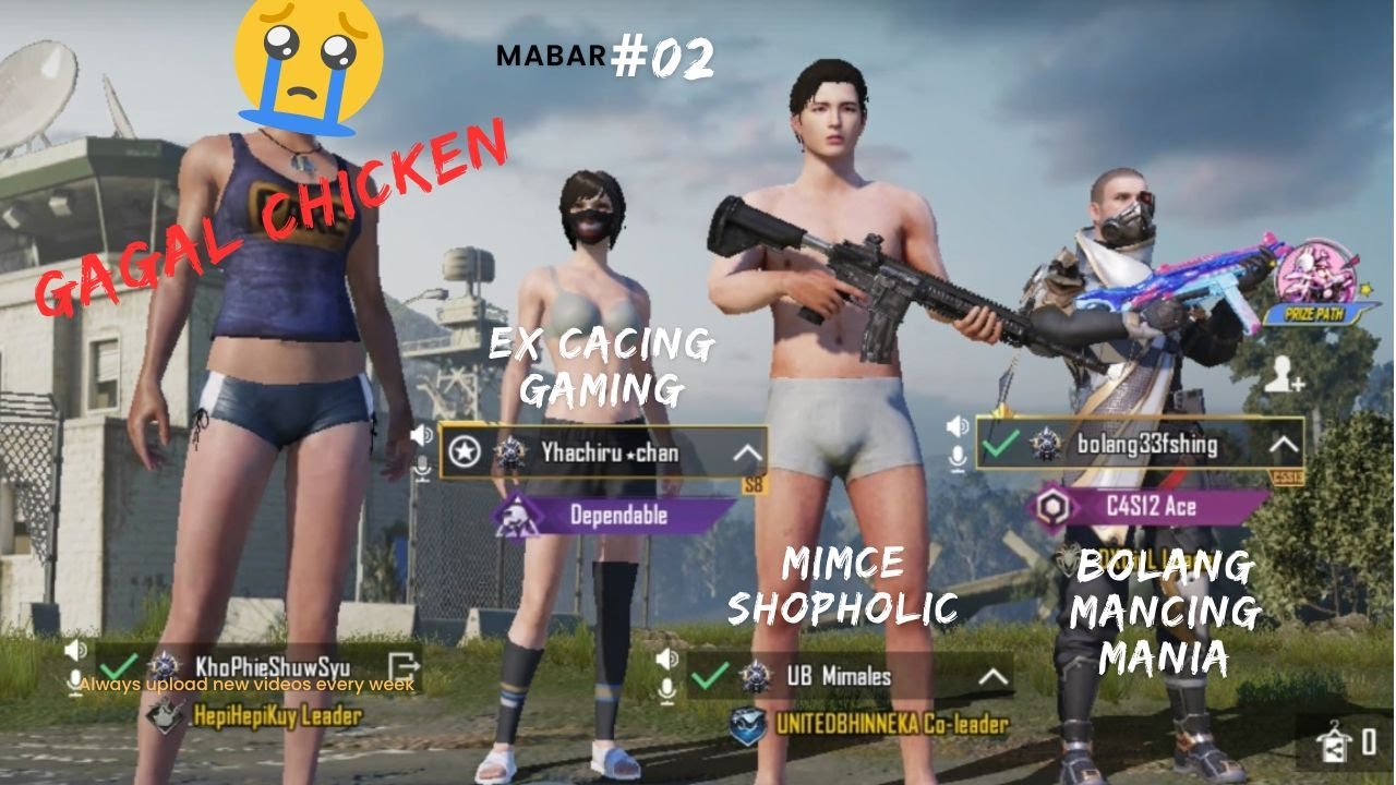 Makan ayamnya gagal 😭 #mabarpubgm