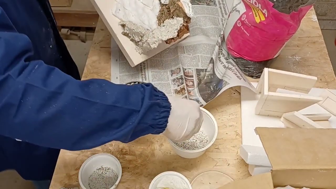 Facciamo insieme un presepe - PARTE 2 (rocce e terreno)