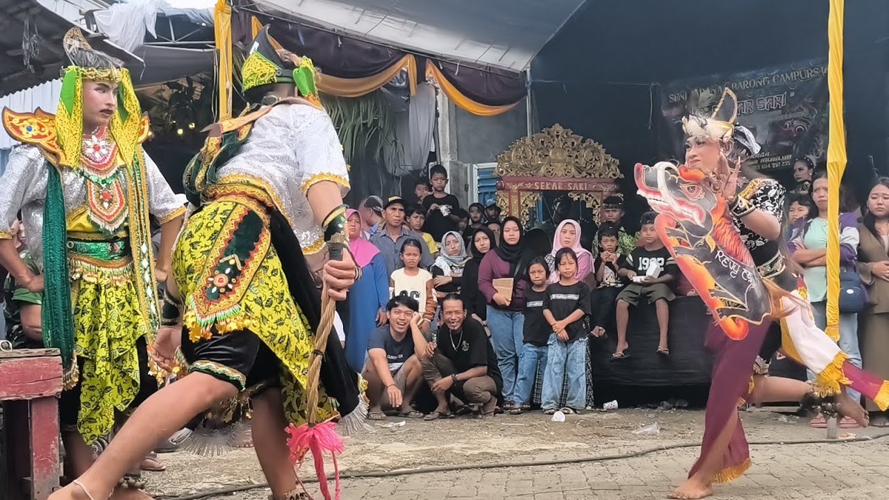 Wayang celengan ndadi! #jaranan Sekar Sari Live Gumuk