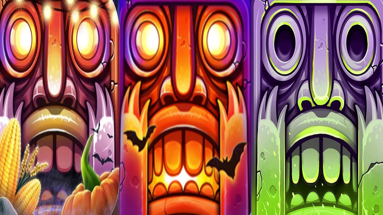 TEMPLE RUN 2 SPOOKY RIDGE VS EARTH DAY VS SPOOKY SUUMMIT
