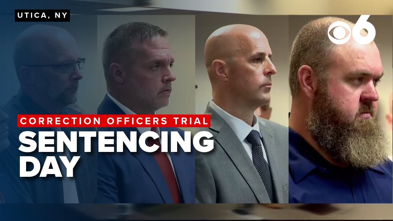Former Marcy officers to be sentenced for inmate's death