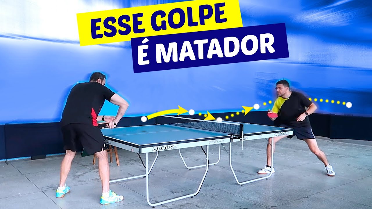 🏓 CHIQUITA - Aprenda o golpe MATADOR do tênis de mesa 