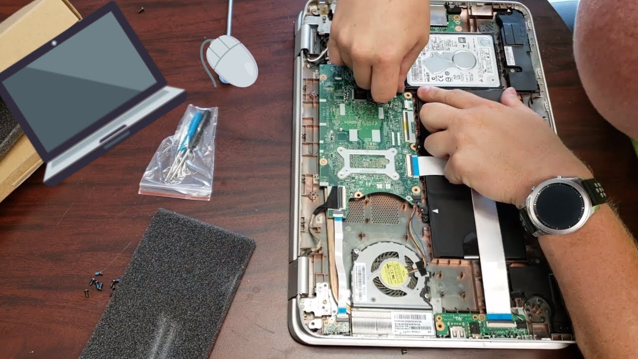 Замена аккумулятора HP Envy | 15-U010dx 15-U011dx X360