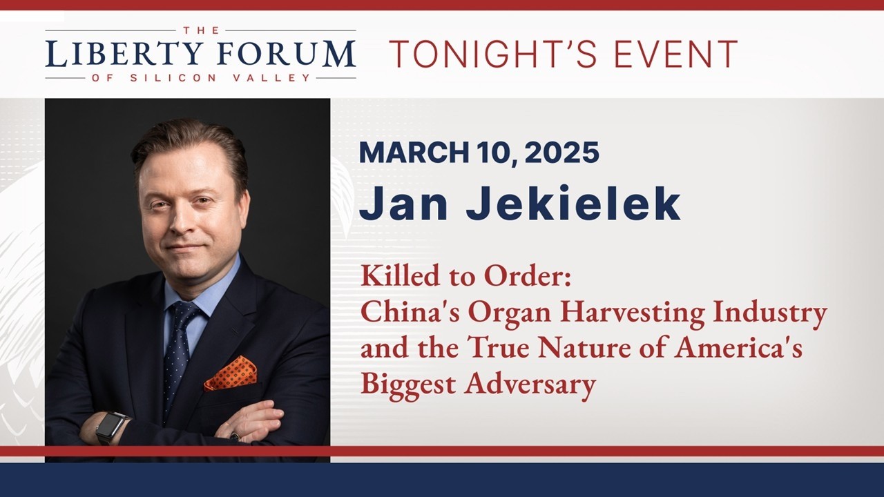 Jan Jekielek on &ldquo;Killed to Order&rdquo; Forced Organ Harvesting ~ The Liberty Forum ~ 3-10-2026