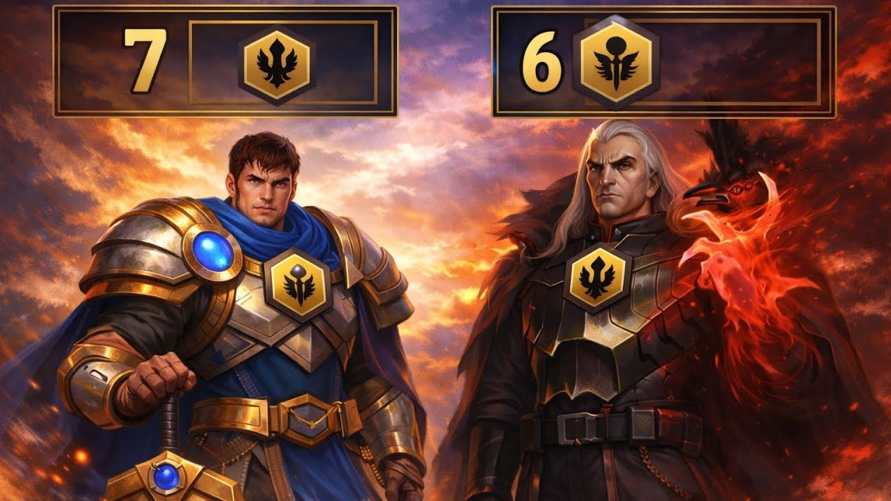 7 DEMACIA + 6 ARCANIST (TFT SET 16)