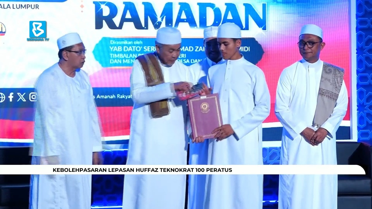 Kebolehpasaran lepasan Huffaz Teknokrat 100 peratus - TPM Ahmad Zahid