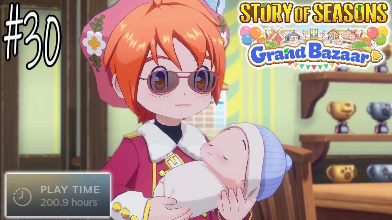 Gak Kerasa Main Dah Nyentuh 200 Jam & Upgrade Ultimate Cangkul - Story of Seasons : Grand Bazaar #30