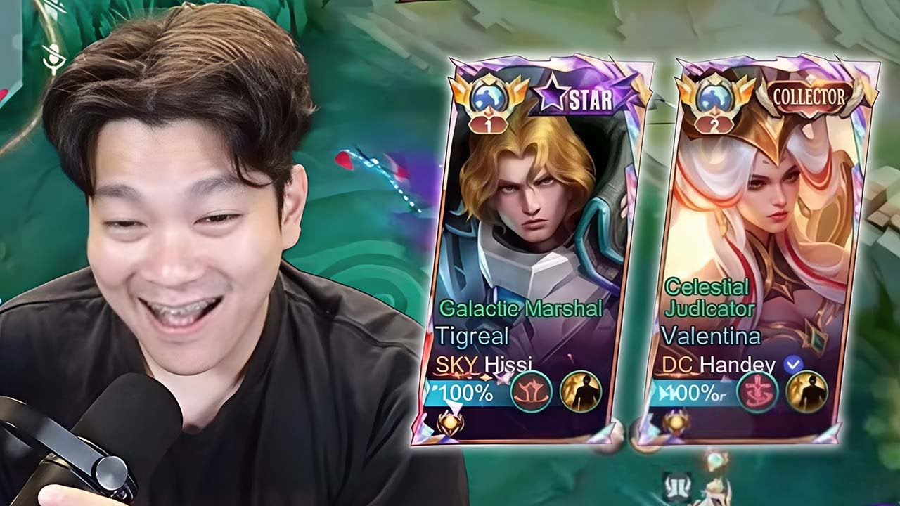 Maen Bareng Top Global 1 Tigreal & Valentina, Udah Kaya Grand Final! - Mobile Legends