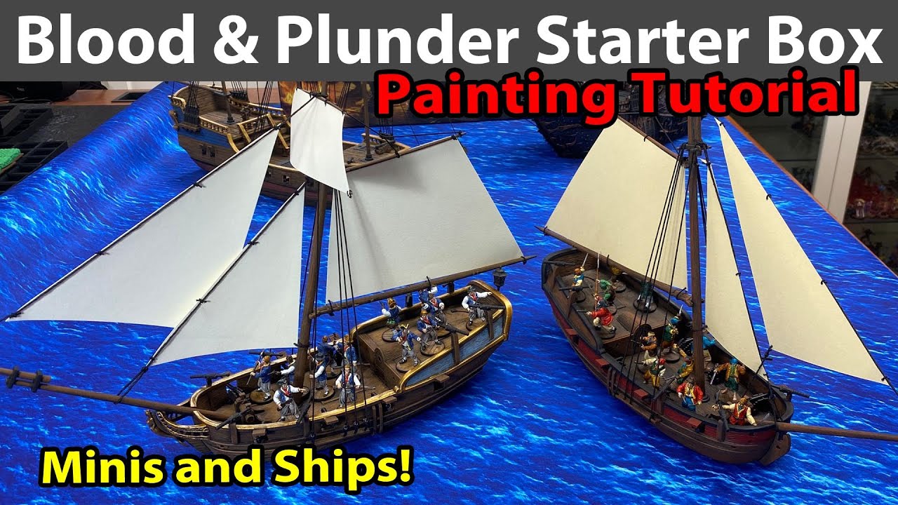 Blood and Plunder Raise the Black Starter Box Painting Tutorial