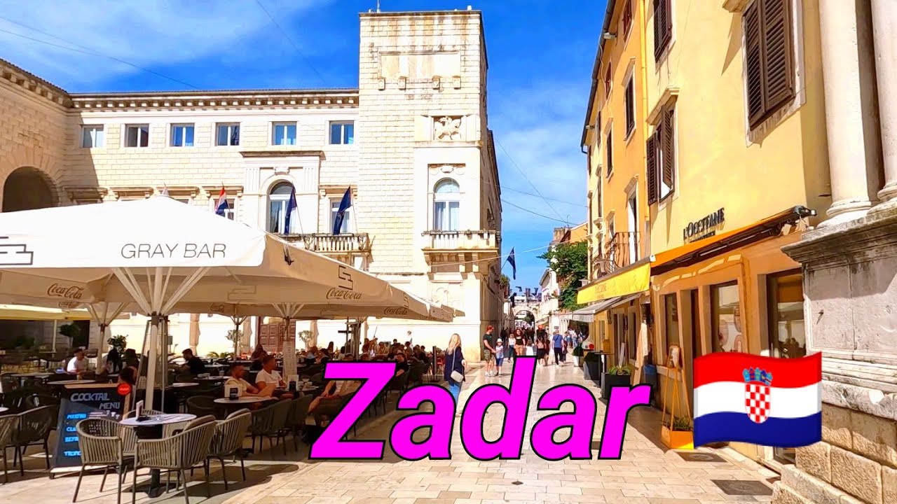 Zadar 🇭🇷 2025 ☀️ City Life