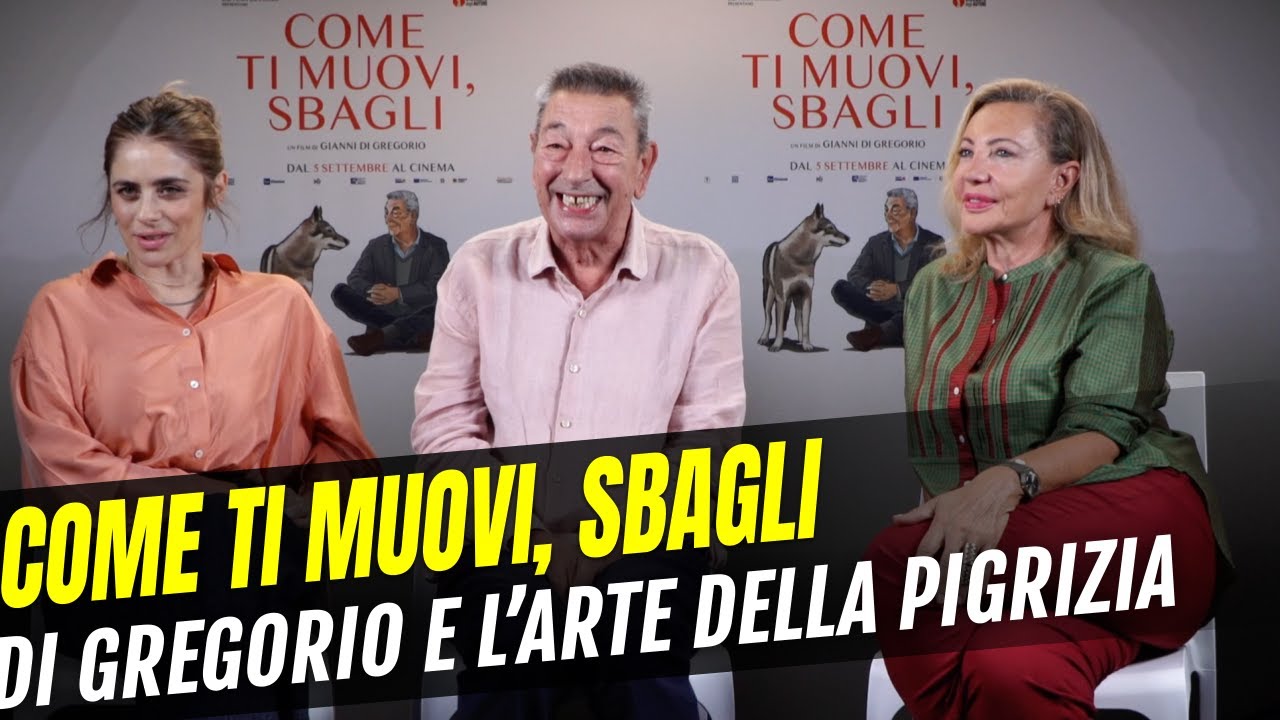Come ti muovi, sbagli, intervista: Gianni Di Gregorio e la poesia della pigrizia