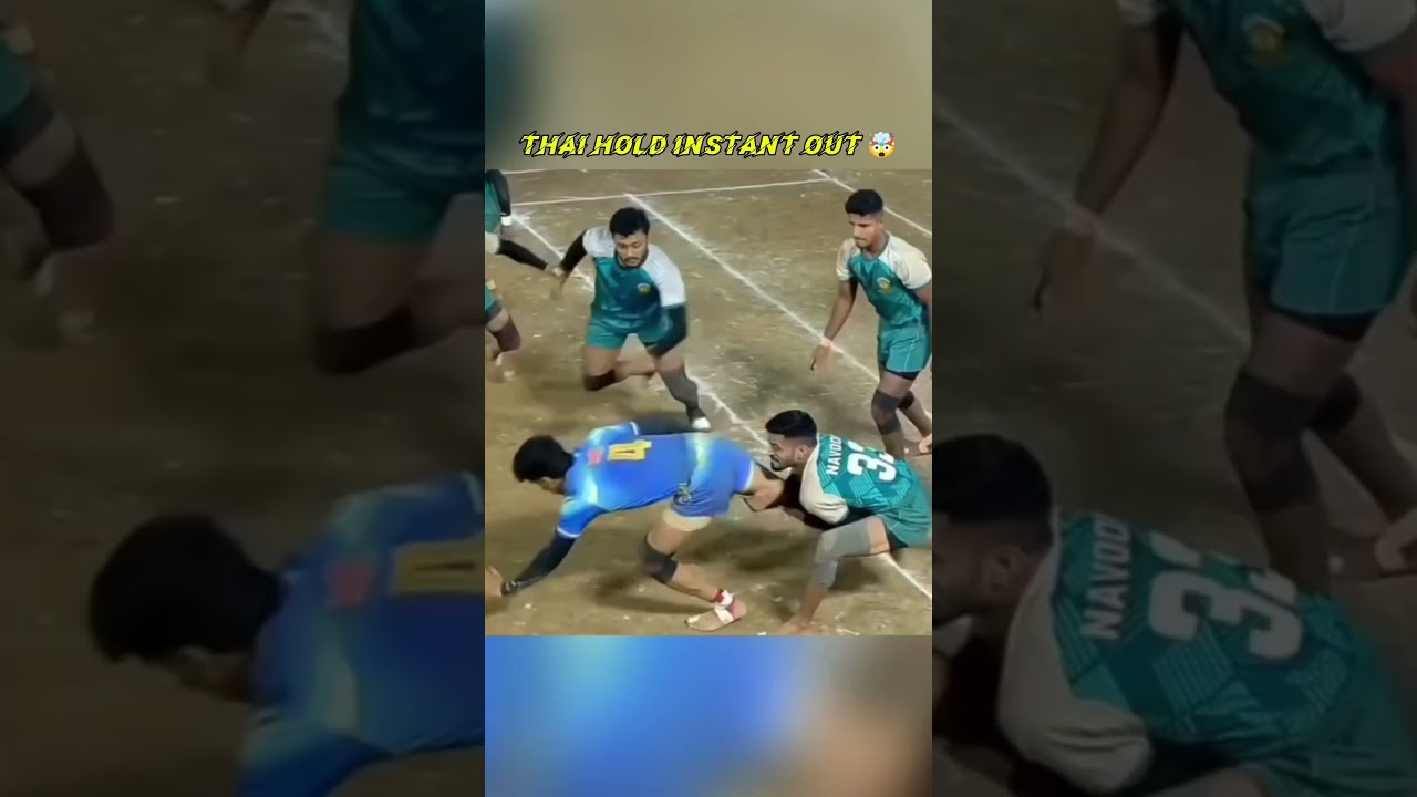 THai hold instant out 🤯💥#kabaddi #sports #indiansports
