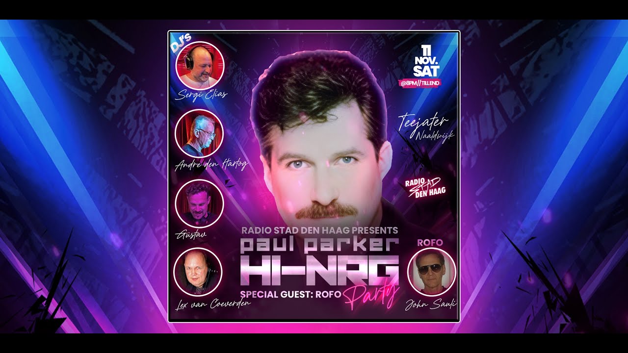 HI NRG Event with Paul Parker, John Sauli & Linda Jo Rizzo 11-11-2023.