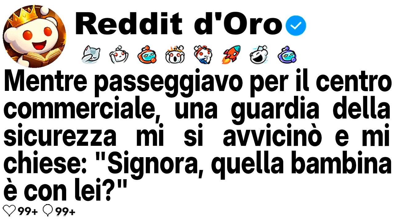 [STORIA COMPLETA] Mentre camminavo nel centro commerciale, una guardia di sicurezza mi ha chiesto...
