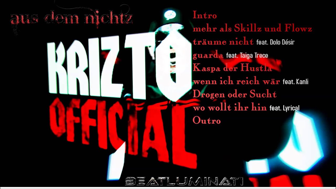 KRIZTO - Drogen oder Sucht [ DEUTSCH RAP 2015 ] EP Track