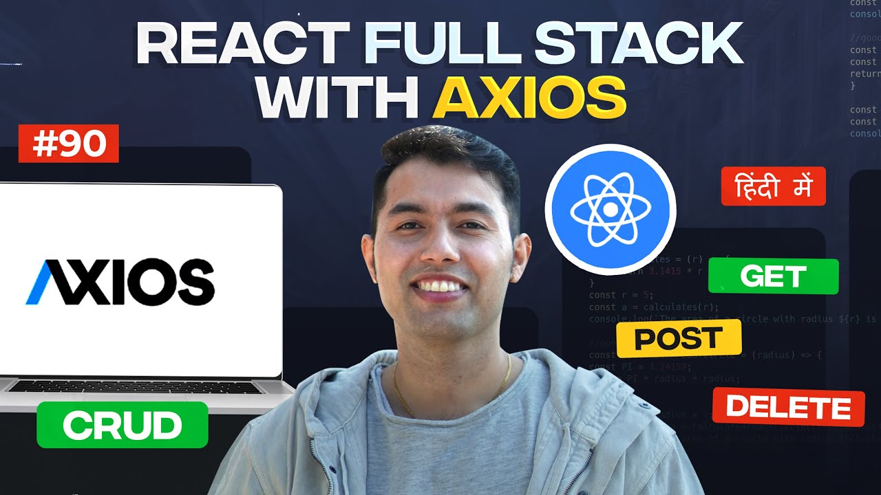 Build a Full-Stack React App with Axios & Real APIs: Mastering CRUD Operations