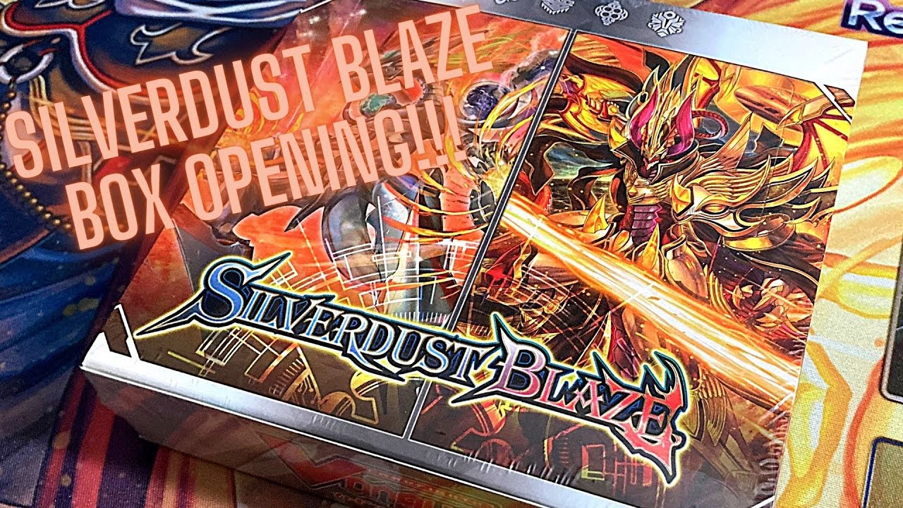 Cardfight!! Vanguard Silverdust Blaze Booster Box Opening