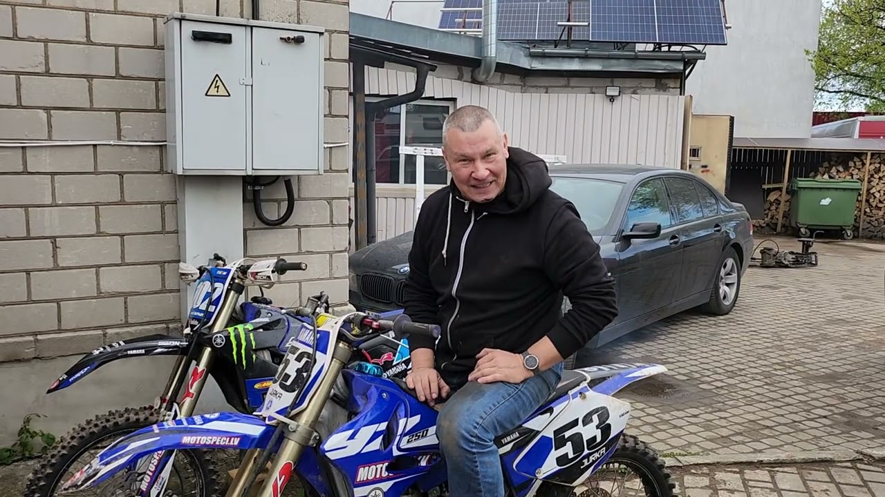 LECTRON BILLETRON 38 ON YAMAHA YZ250 FIRST START
