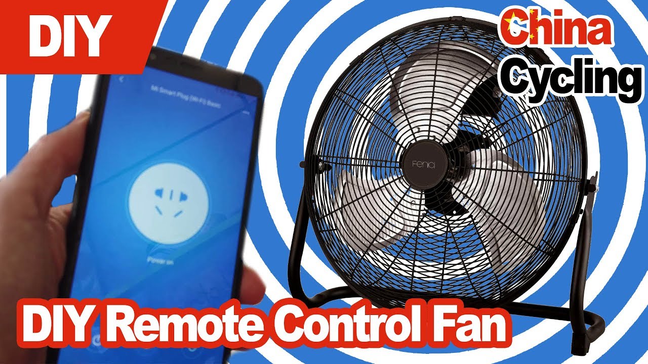 Remote Fan Hack - Perfect for Zwift races