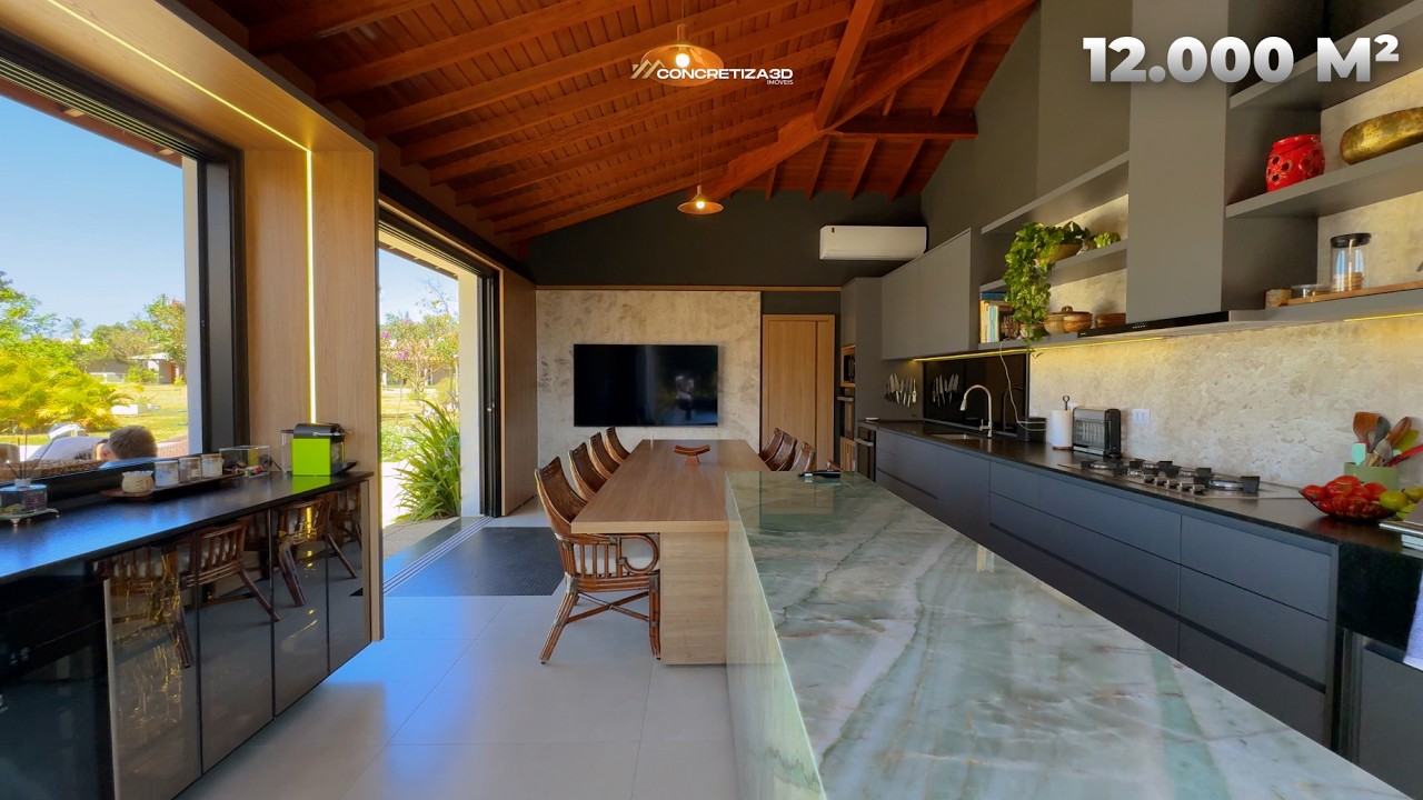 CASA DE CAMPO de alto padrão à venda em Indaiatuba | 10 suítes, 12.000 m² e lazer completo
