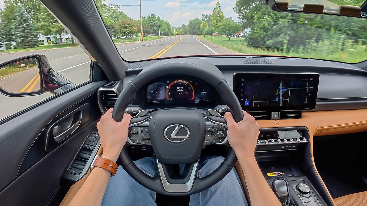 2026 Lexus IS 350 F Sport Design AWD - POV Test Drive (Binaural Audio)