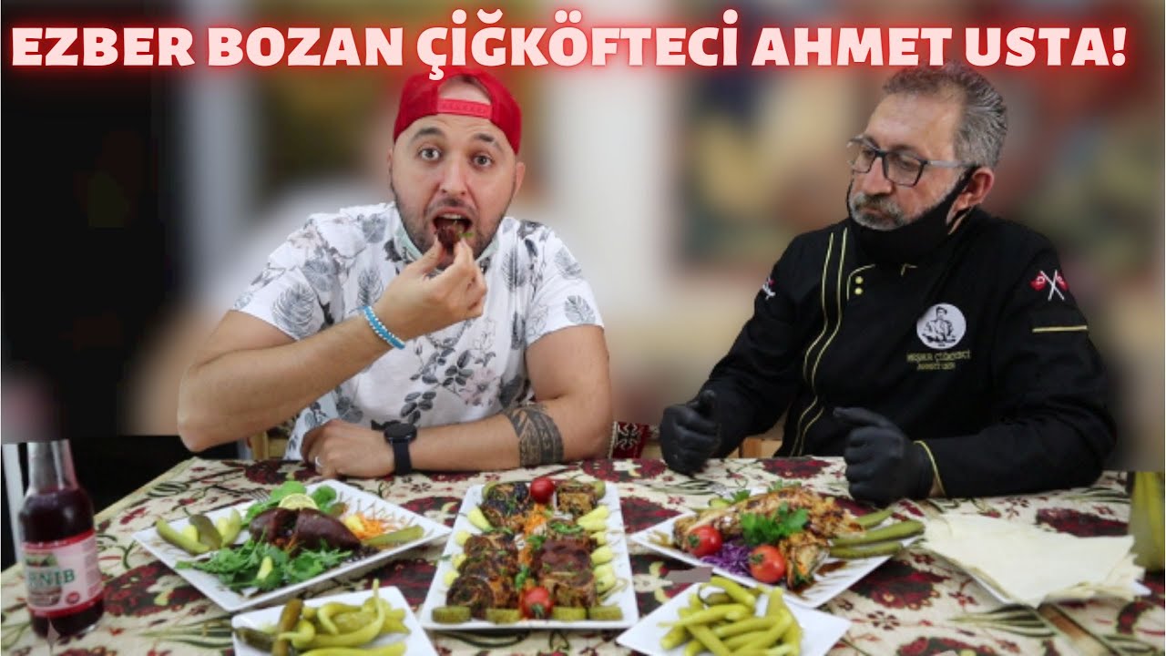 Buz,Zeytinyağ,Ceviz Olmaz!Çiğköfte Etli Olur!!!Ezber Bozan Mardinli Çiğköfteci Ahmet Usta