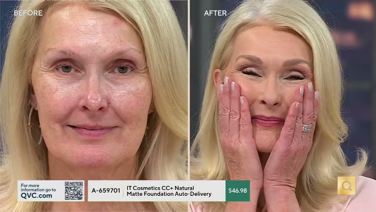 IT Cosmetics CC+ Natural Matte Foundation Auto-Delivery on QVC