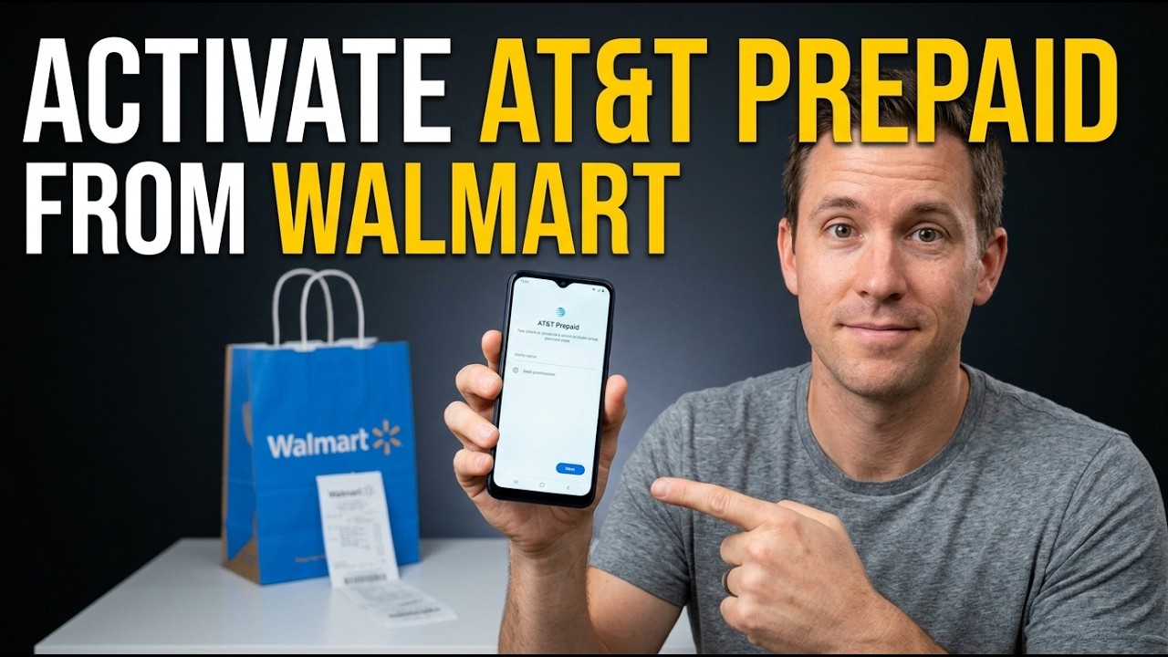 Activate AT&T Prepaid Phone from Walmart Easily | AT&T Prepaid Activation | Walmart AT&T SIM Setup