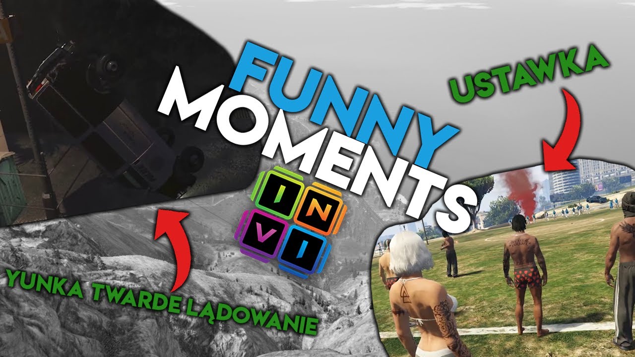 😂 Funny Moments #44 - ( YUNKA TWARDE LĄDOWANIE | USTAWKA ) || Invicta-GamingRP !🔥