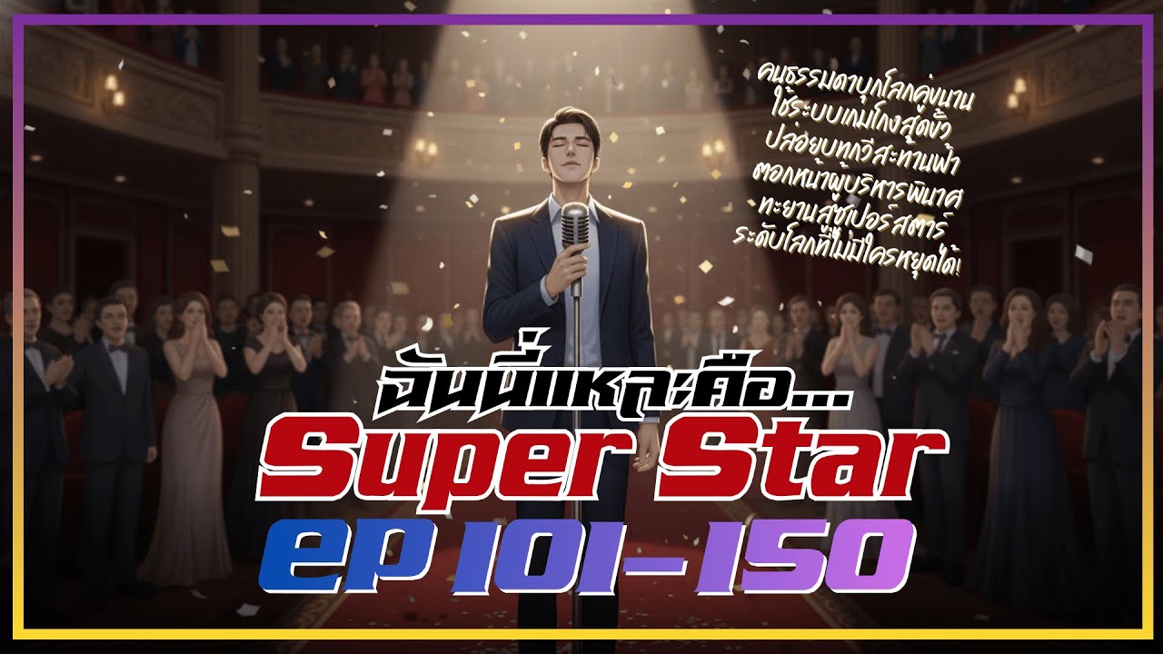 ฉันนี่แหละ SuperStar EP 101-150 รวมตอน #นิยายเสียง #นิยายจีน #นิยาย #นิยายเสียงจีน