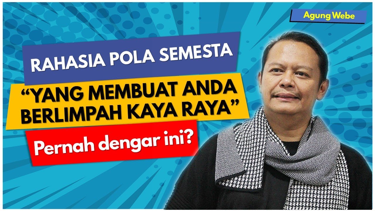 RAHASIA POLA SEMESTA YANG MEMBUAT ANDA BERLIMPAH KAYA RAYA! Pernah dengar ini kan?
