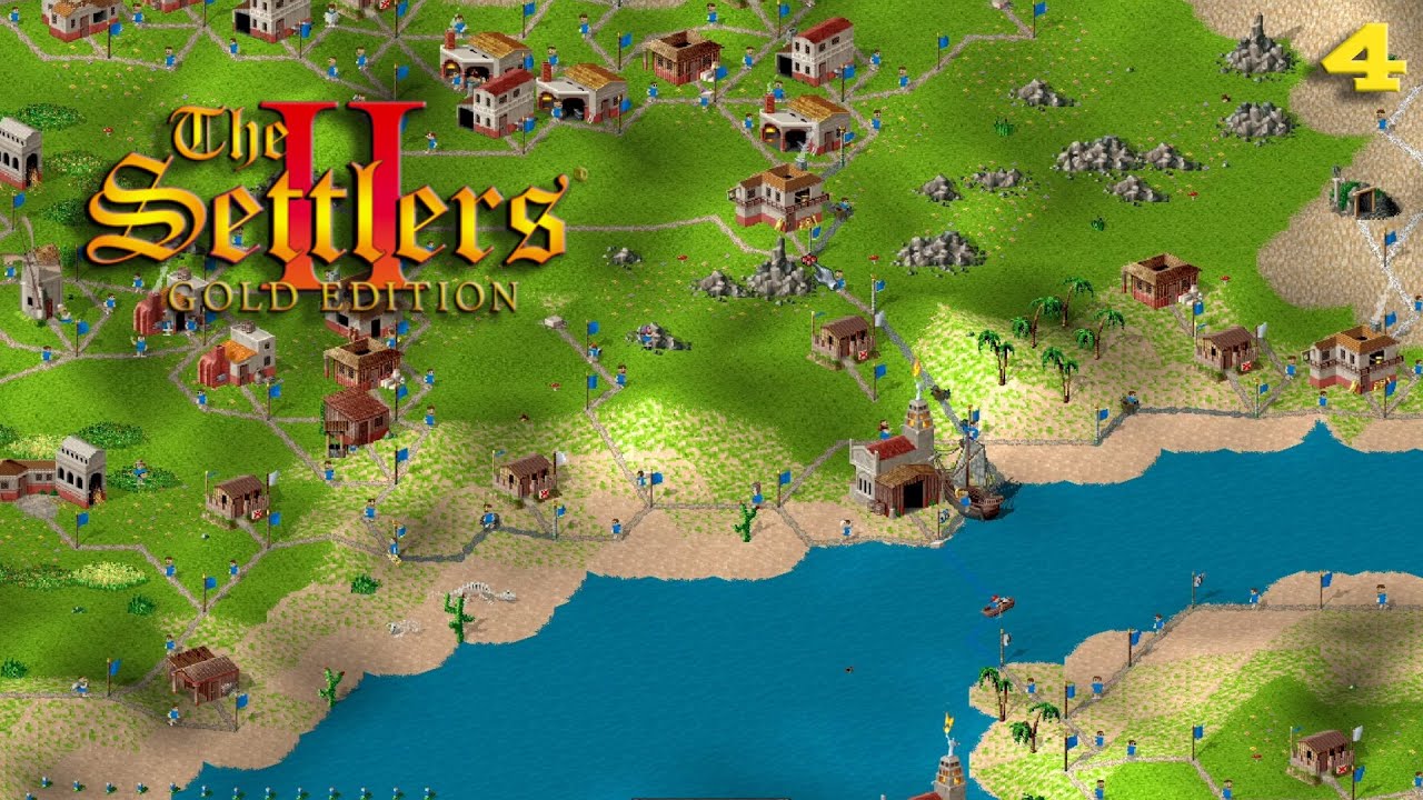 The Settlers 2 Złota Edycja HD RttR - #4 - Szerokie morze - RETROGAMING