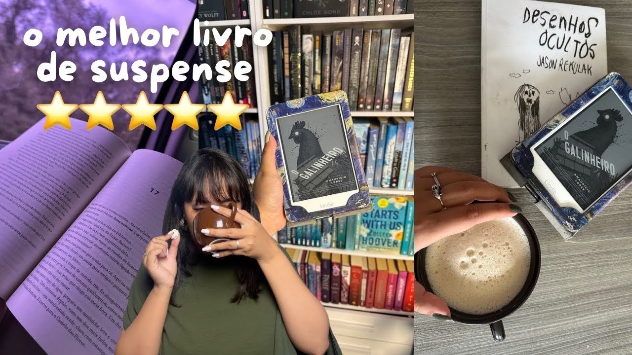 Tentando achar um livro de suspense 5 estrelas⭐️ | VLOG DE LEITURA