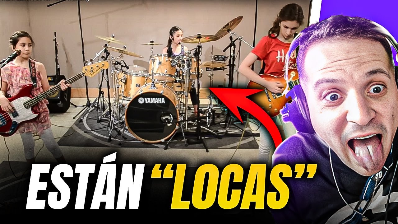 ARGENTINO REACCIONA a THE WARNING Enter Sandman METALICA Cover ¡ESTAS CHICAS MEXICANAS estan LOCAS!😱