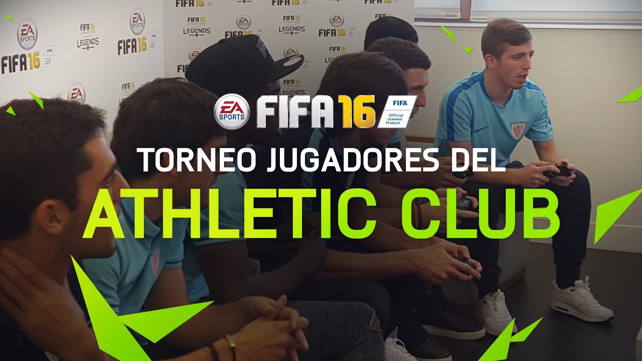 FIFA 16 - Torneo jugadores Athletic Club - Muniain, Iturraspe, De Marcos, Williams, San José,...