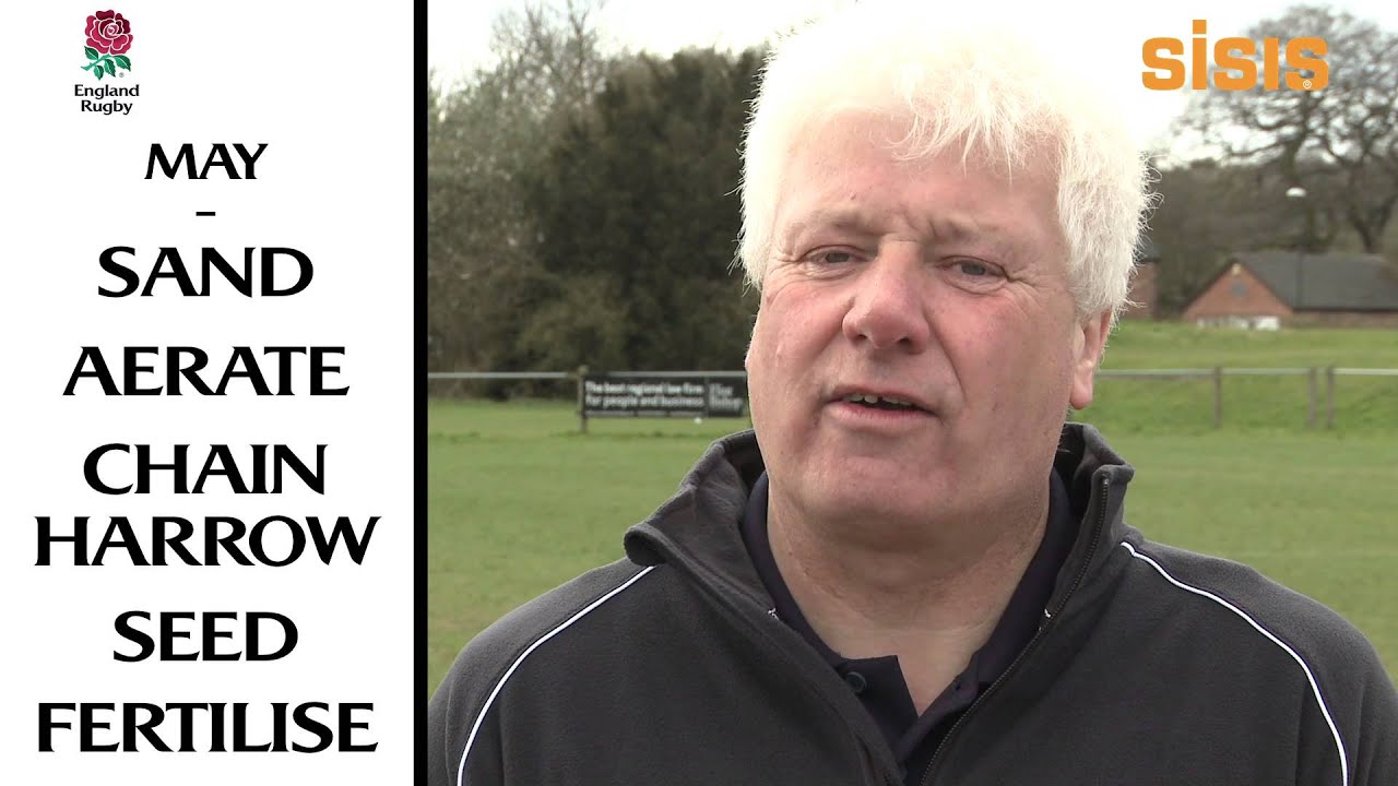 RFU Rugby Pitch Maintenance with Keith Kent in Association with Sisis Machinery - Month 9, May