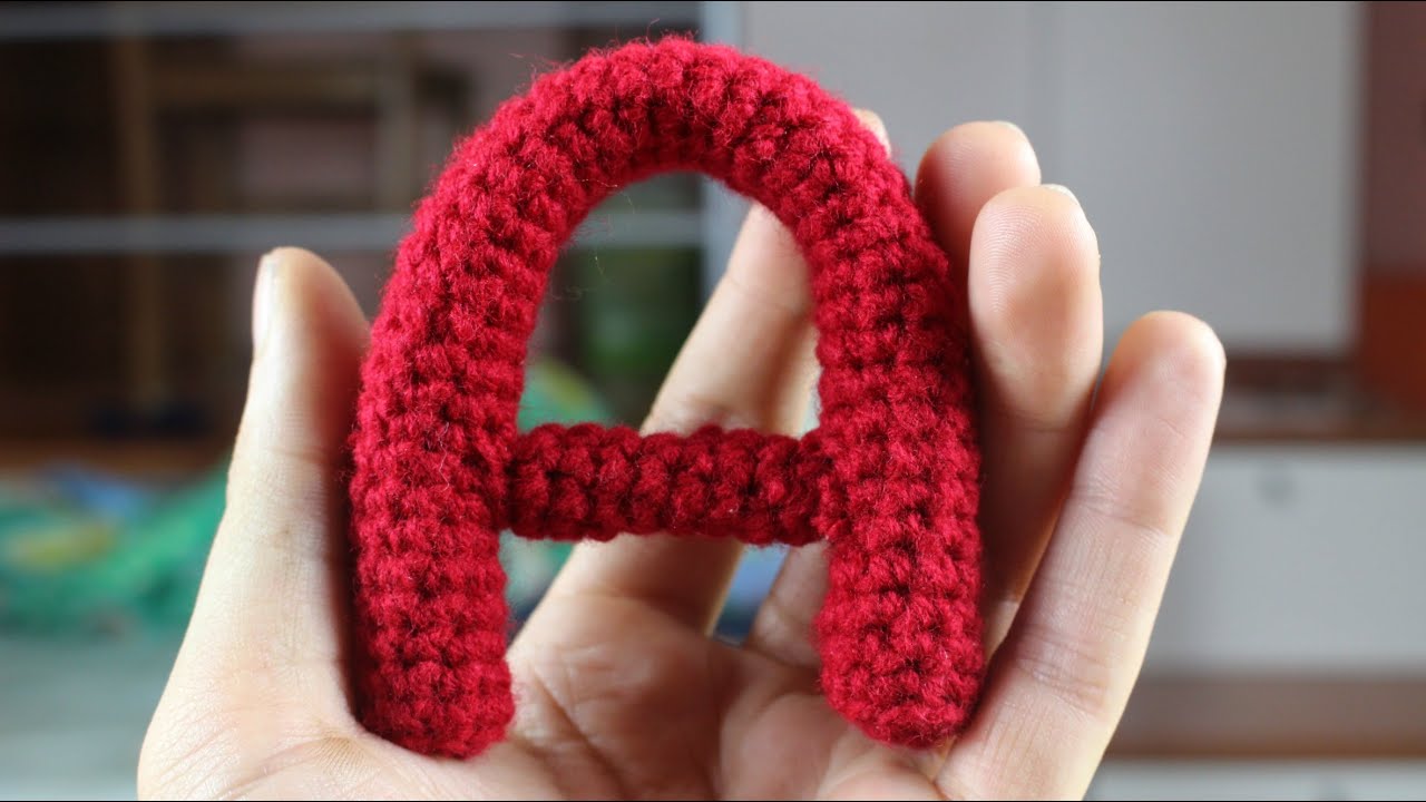 Alfabeto amigurumi ● Lettera A | World Of Amigurumi
