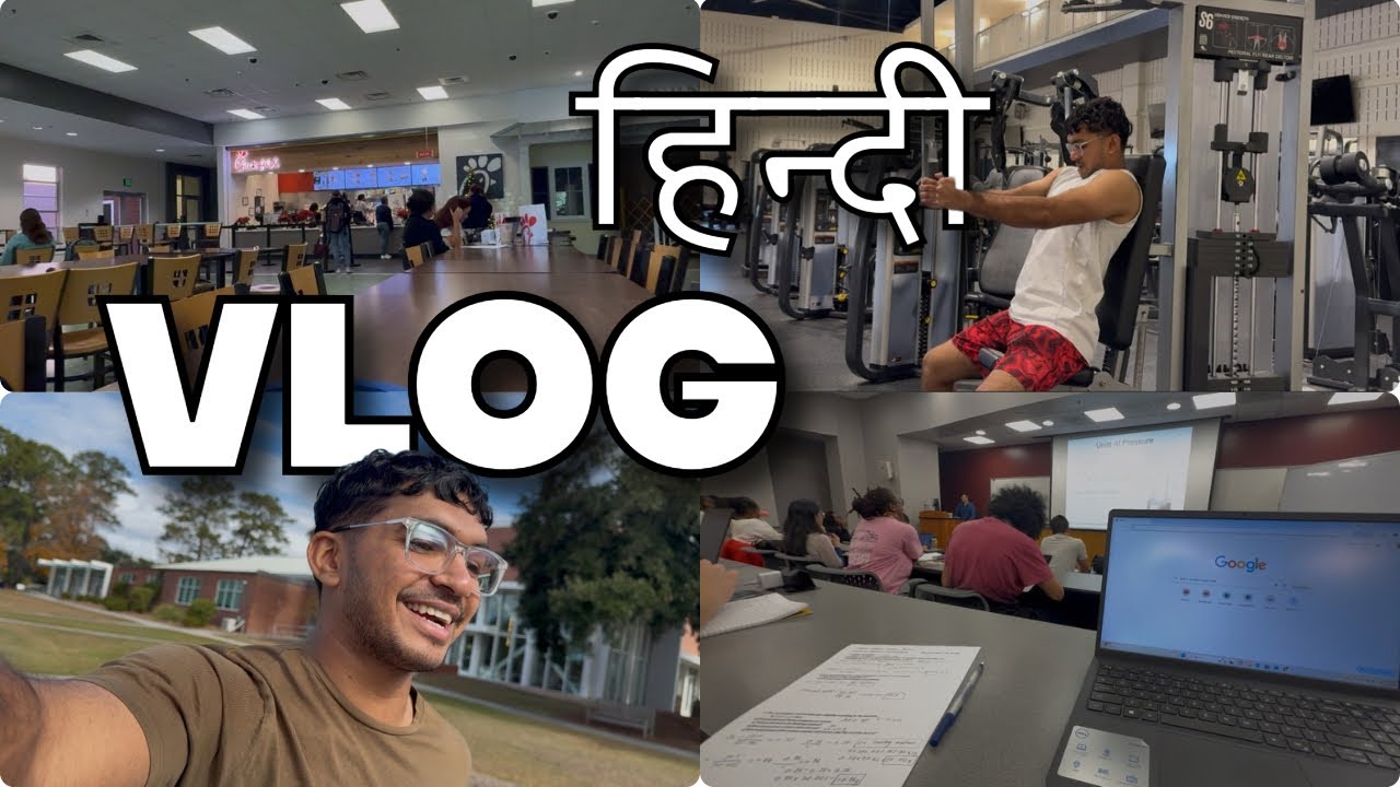 🇺🇸 Indian Student Life in America 2025 | College Routine & Uber Eats Reality 🇮🇳 HINDI VLOG 139