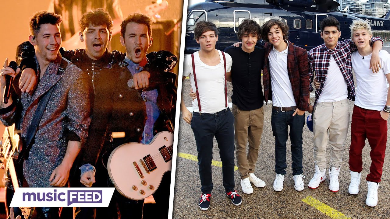 One Direction Beats JoBros In Battle-Of-The-Boy-Bands, as Joe Jonas looks on!
