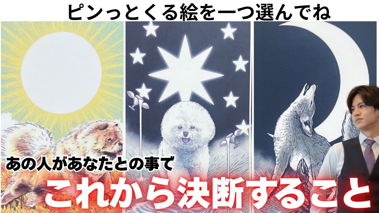 本音大爆発💥今あの人があなたへ“決意•決断”したことを男心×タロットで個人鑑定級占い🧠いつ動く？、どんな決断？、何故決断したの？様々なあの人の本当に伝えたいことを関西弁でわかりやすくお伝えします❤️