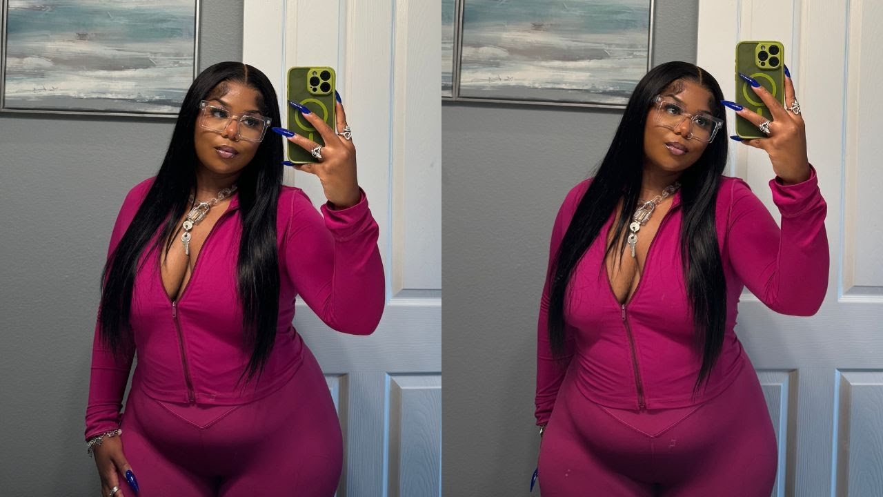 PERFECT BUSS DOWN MIDDLE PART 🔥 PRE CUT READY & GO 7*5 CLOSURE WIG EASIEST INSTALL | YOLISSA HAIR